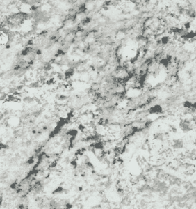 White ice granite detail view