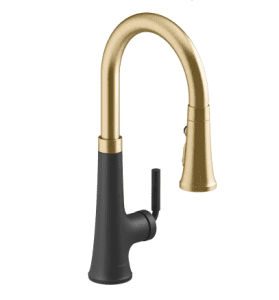 Black and Gold Faucet